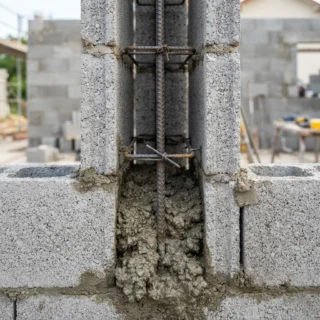 Gia cố kết cấu ngay trong viên gạch