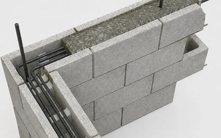 Gia cố kết cấu ngay trong viên gạch